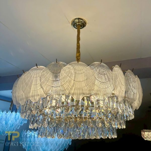 Đèn mâm pha lê DM-6023