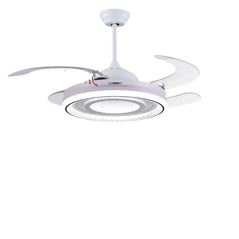 Quạt trần đèn giấu cánh thương hiệu Mountain Air QT-6092