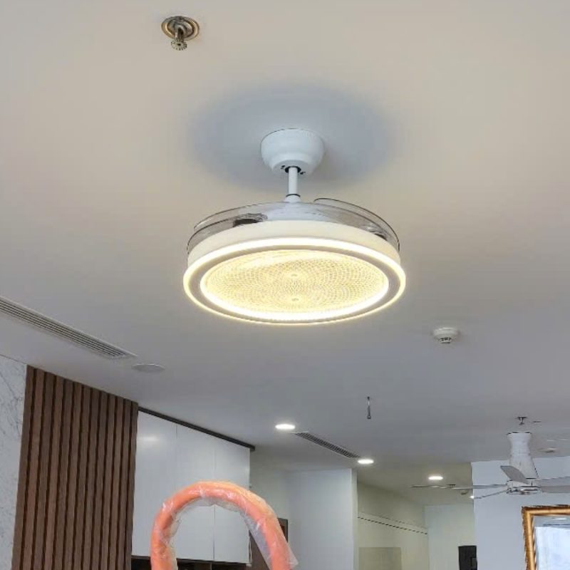 Quạt trần đèn giấu cánh thương hiệu Mountain Air QT-6093