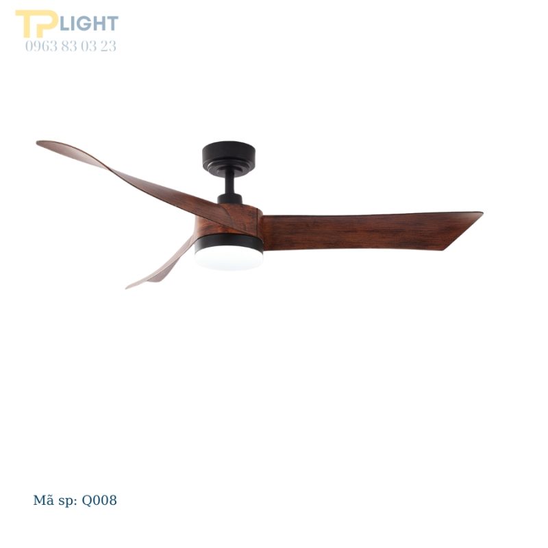 Quạt trần đèn 54HZ-169BK-Q008