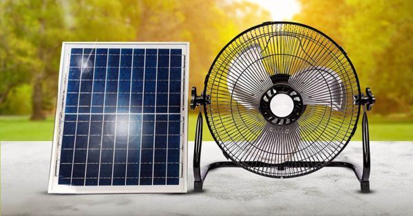 4 bước hướng dẫn sử dụng quạt năng lượng mặt trời