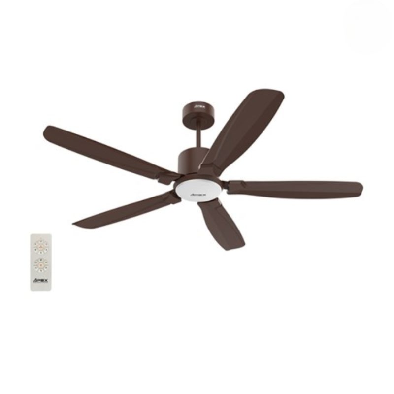 Quạt trần 5 cánh có đèn Sunhouse Apex APF7682B