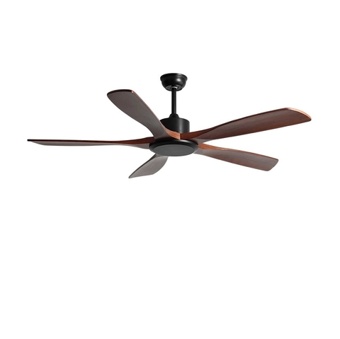 Quạt Trần 5 Cánh Gỗ Tự Nhiên Gió Mát Sang Trọng QT-0137